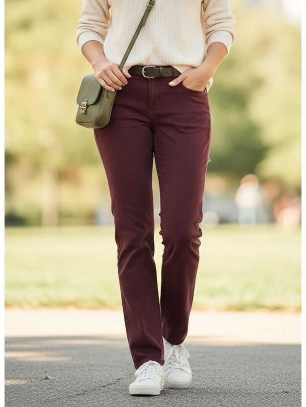 Signature by Talbots Burgundy Pants Size 10 P